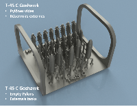 T-45 C Goshawk x5 1/350 - impression 3D