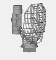 Radar DRBI-10B 1/400 x1 en impression 3D