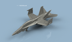 F-18 D Hornet ailes repliées x5 1/400 - impression 3D