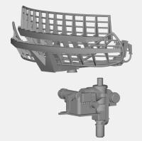 Radar DRBV-15B 1/144  x1 en impression 3D