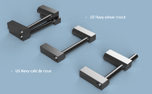 Assortiment cales de roue US Navy 1/100 x27 - impression 3D