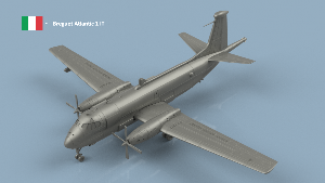 Bréguet Atlantic 1 Italie x1 1/350 - impression 3D