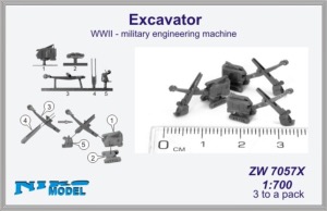 EXCAVATEUR WWII 1/700