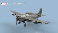 Eastern Aircraft Division FM-2 Wildcat 1/700 x5 - impression 3D