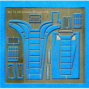 Echelle Mirage III biplace 1/72