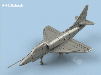 A-4 C Skyhawk x5 avec armement 1/400 - impression 3D