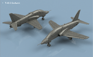 T-45 C Goshawk x5 1/700 - impression 3D