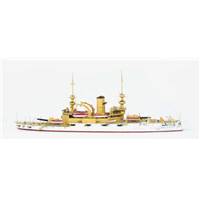 USS Illinois BB-7 battleship 1/700