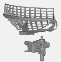 Radar DRBV-15A 1/700 x1 en impression 3D