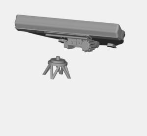 Radar DRBV-50 1/700  x1 en impression 3D