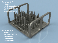 Etendard IV 1/400 x5 - impression 3D