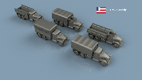 GMC 353 Early x6 1/144 - Impression 3D