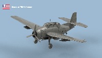 Grumman TBM Avenger 1/700 x5 - impression 3D
