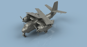 C-1 A Trader 1/350 x2 - impression 3D 