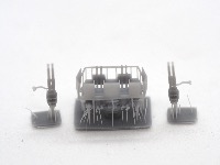 Canons Bofors 40mm quad avec masque - canons séparés 1/200 x6 en impression 3D