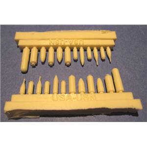 Set de missiles balistiques US Navy 1/700