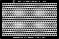 1/200 Hublots avec déviateur d'eau PE 2009