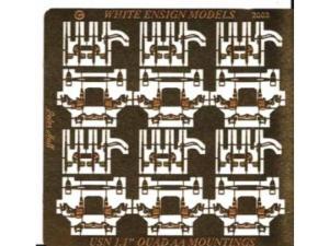 USN Affut AA quadruple de 1.1" (x6) 1/350 