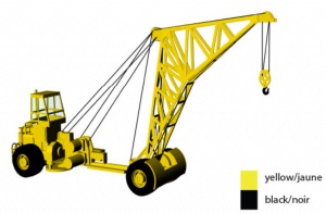NS-60 Tilly Deck Crane x1 1/200 - impression 3D